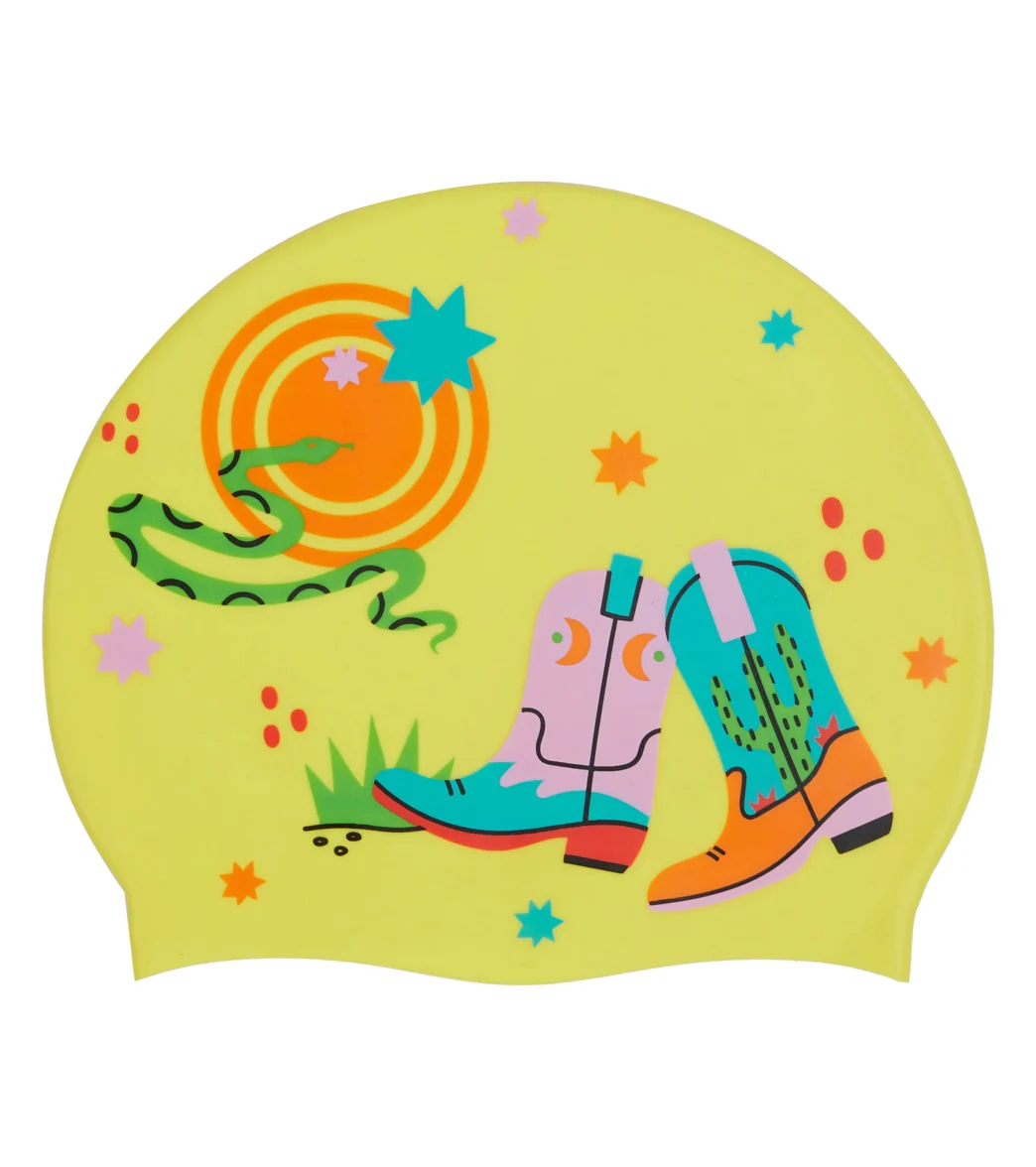 Sporti x Alex Walsh Space Cowboy Silicone Swim Cap - Image 2