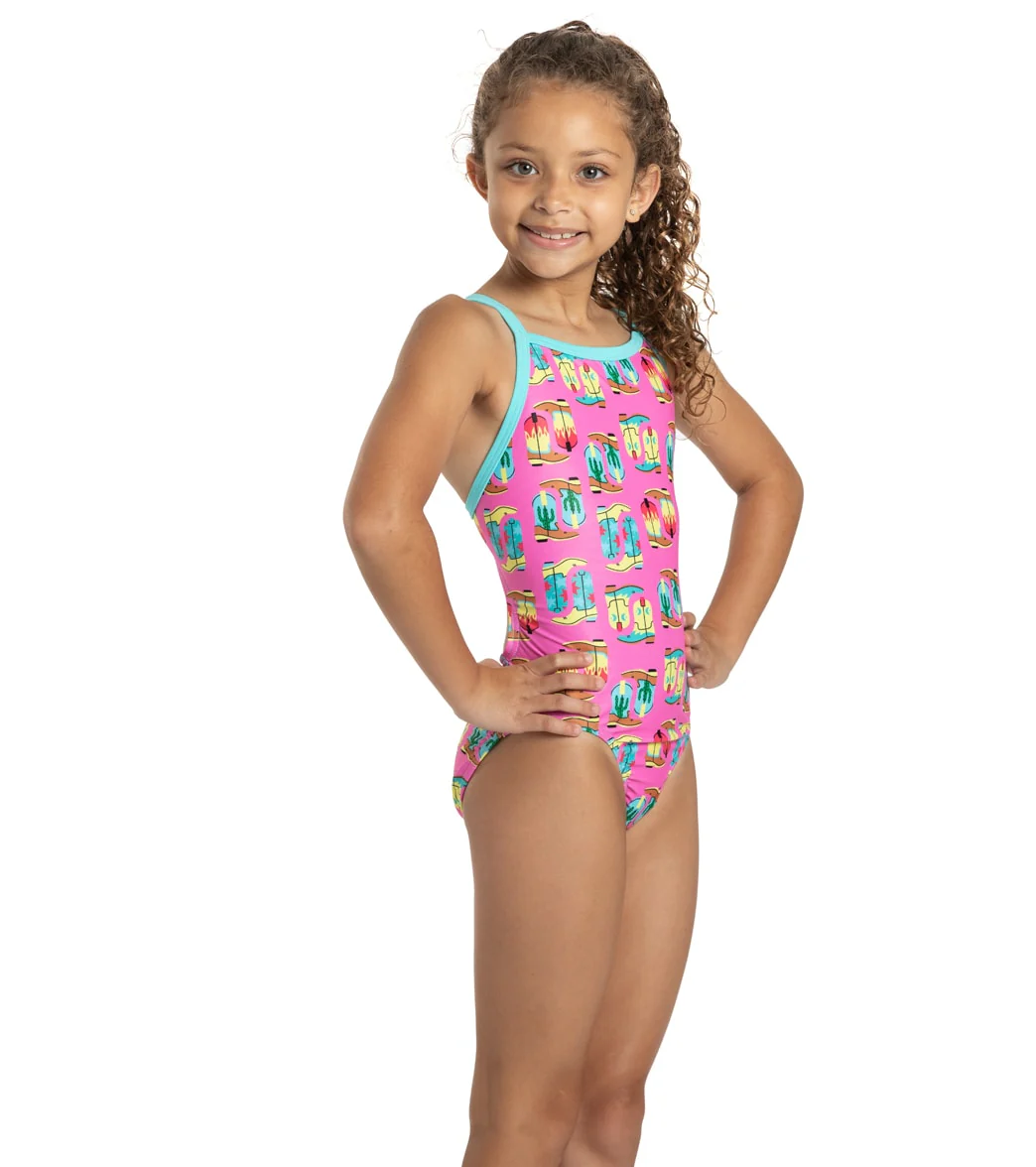 Sporti x Alex Walsh Space Cowboy Thin Strap One Piece Swimsuit Youth (22-28) - Image 2