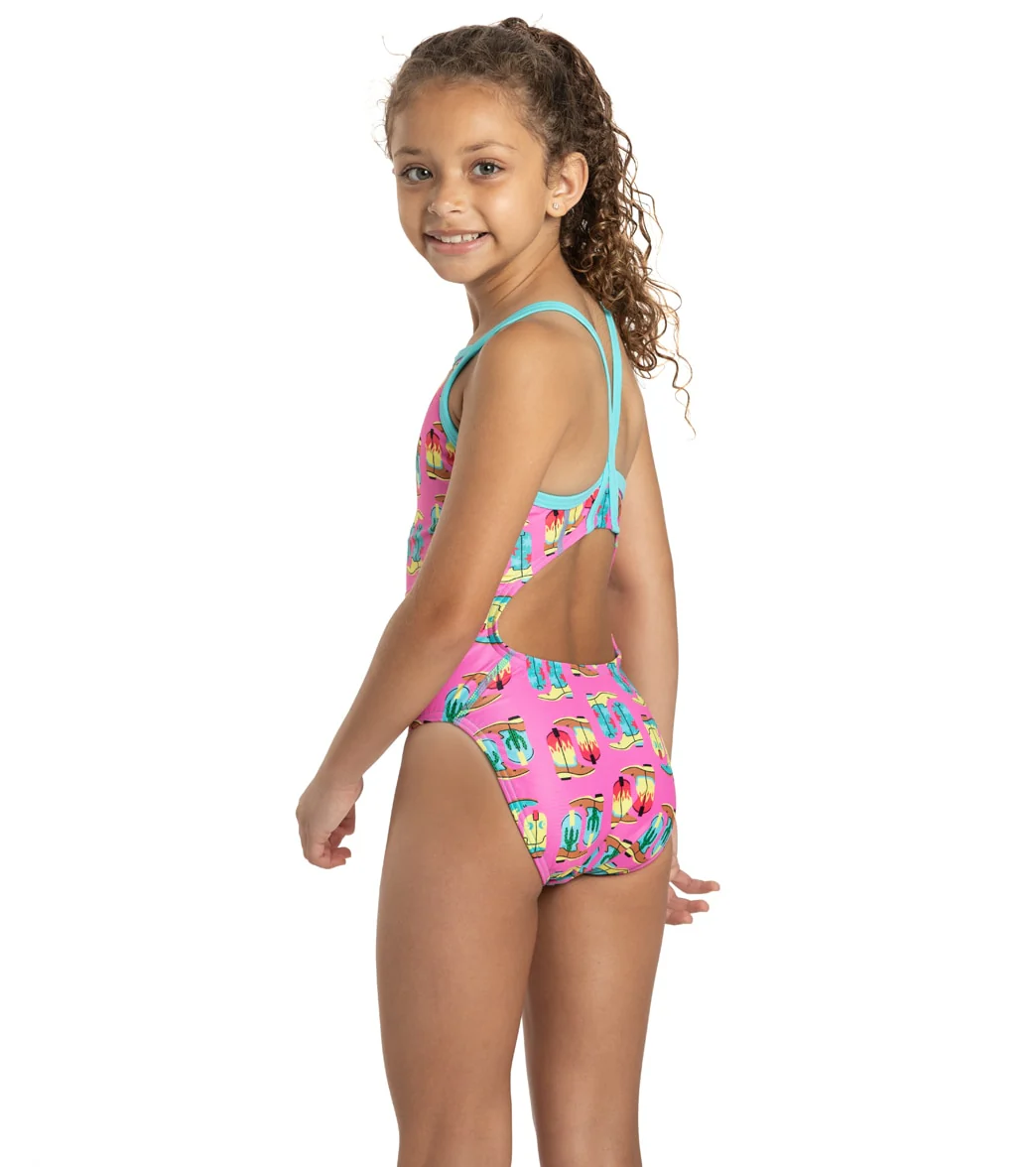 Sporti x Alex Walsh Space Cowboy Thin Strap One Piece Swimsuit Youth (22-28) - Image 3
