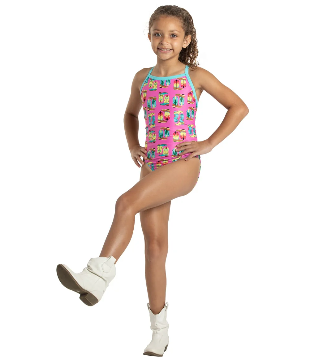 Sporti x Alex Walsh Space Cowboy Thin Strap One Piece Swimsuit Youth (22-28) - Image 4