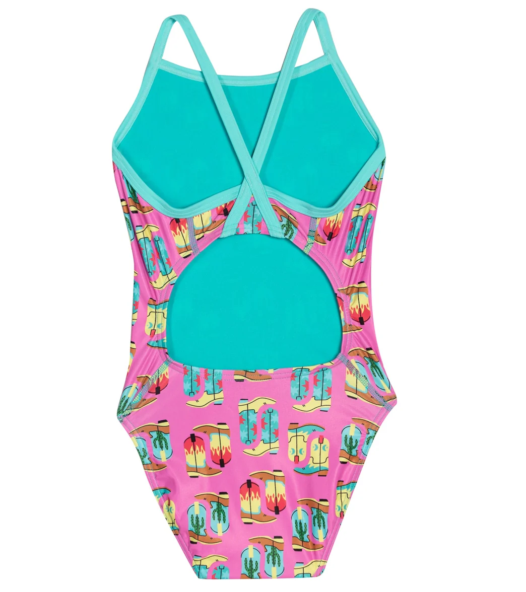 Sporti x Alex Walsh Space Cowboy Thin Strap One Piece Swimsuit Youth (22-28) - Image 6