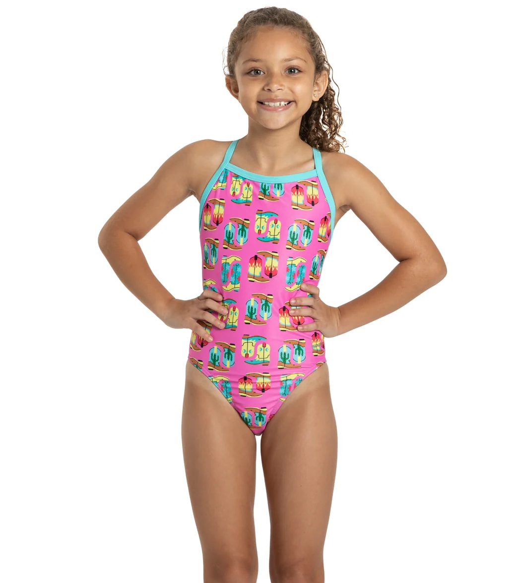 Sporti x Alex Walsh Space Cowboy Thin Strap One Piece Swimsuit Youth (22-28) - Image 8