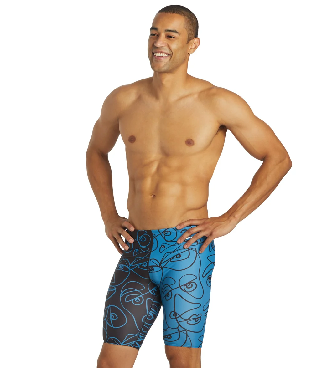 Sporti x aLILscribble Limited Edition Divide Jammer Swimsuit - Image 5