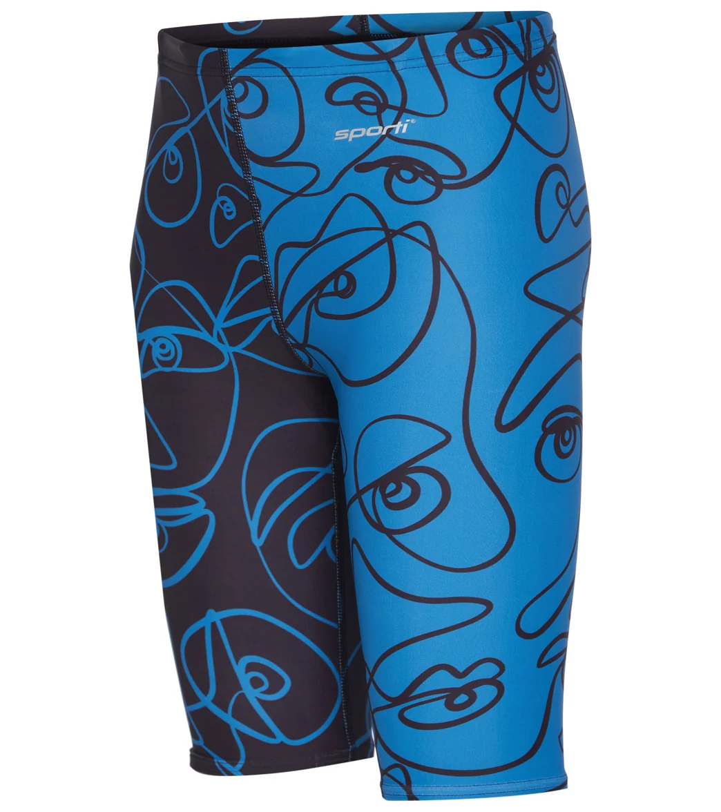 Sporti x aLILscribble Limited Edition Divide Jammer Swimsuit Youth (22-28)