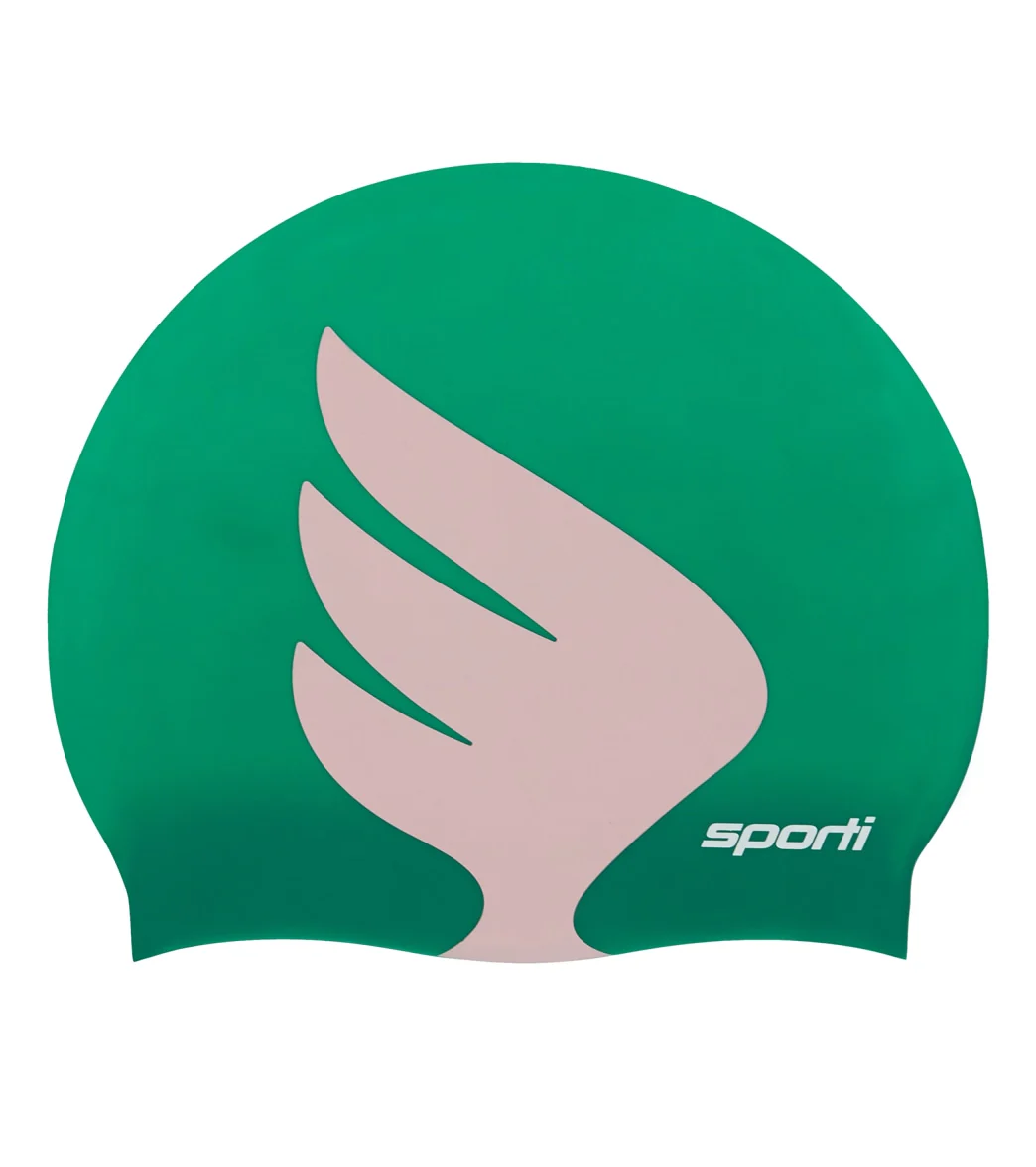 Sporti x Damian Orellana Limited Edition Primavera Silicone Swim Cap - Image 2