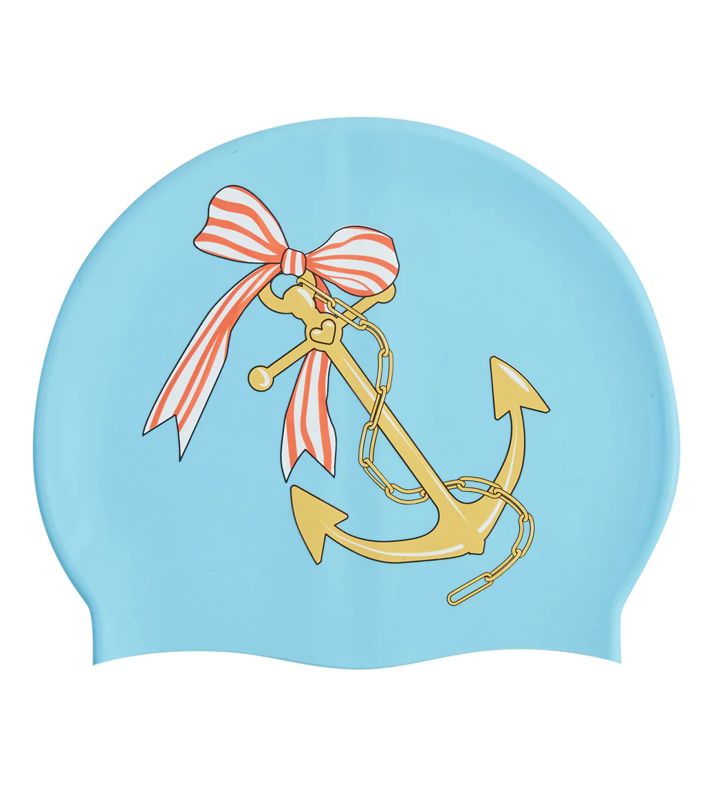 Sporti x Emma Weyant Anchor Silicone Swim Cap - Image 6