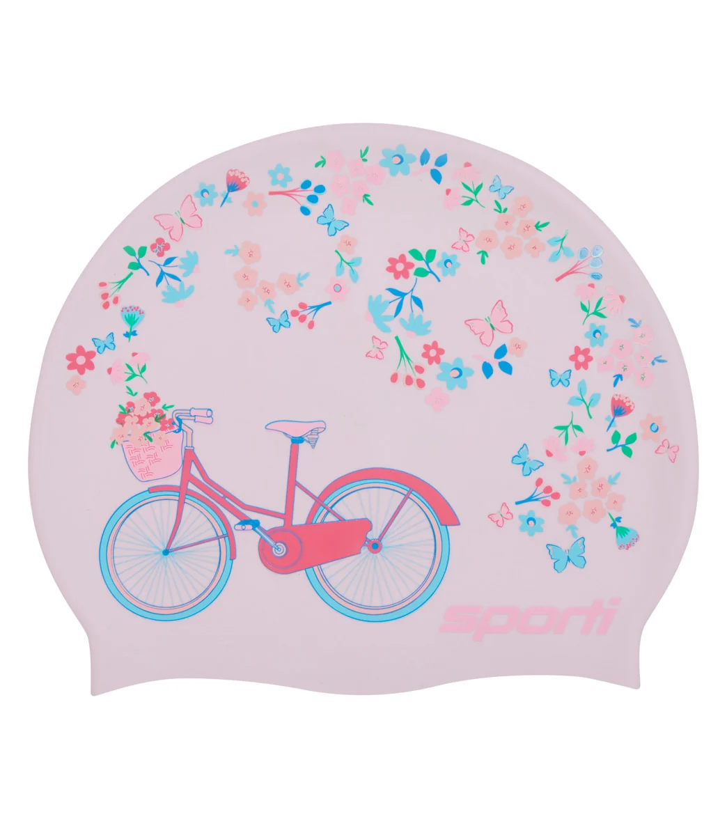 Sporti x Emma Weyant Catalina Island Silicone Swim Cap - Image 2