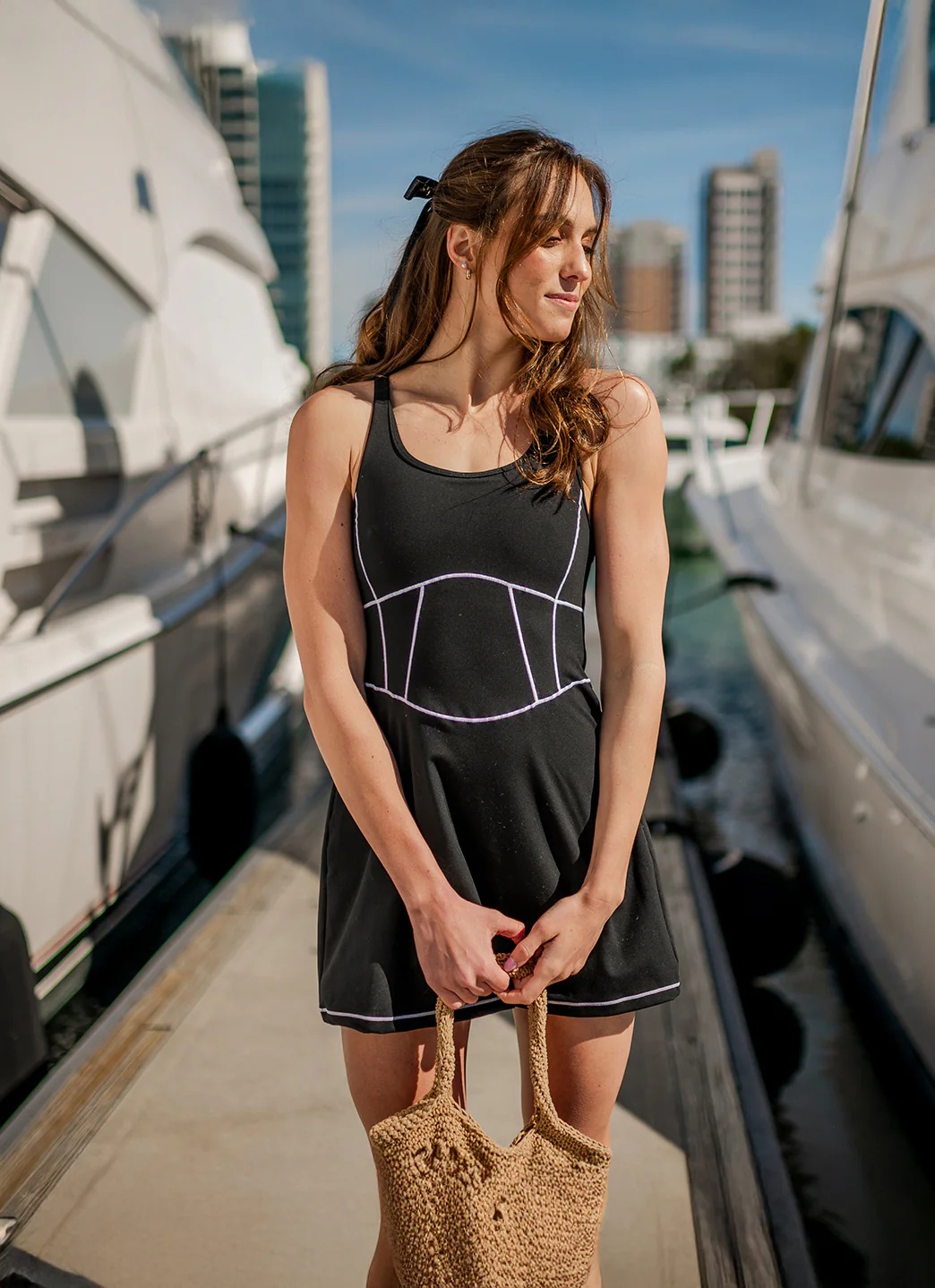 Sporti x Emma Weyant Caviar Harper Corset Active Dress - Image 3