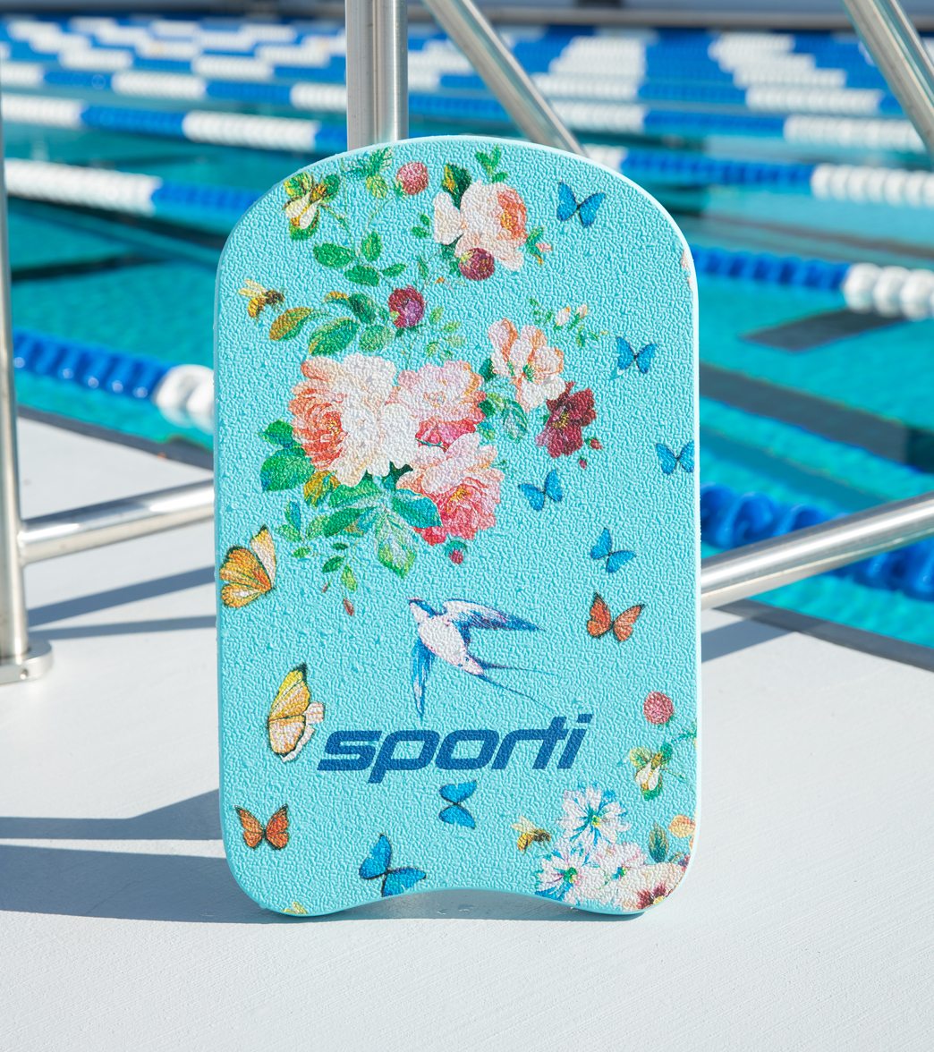 Sporti x Emma Weyant Floral Whimsy Kickboard - Image 3