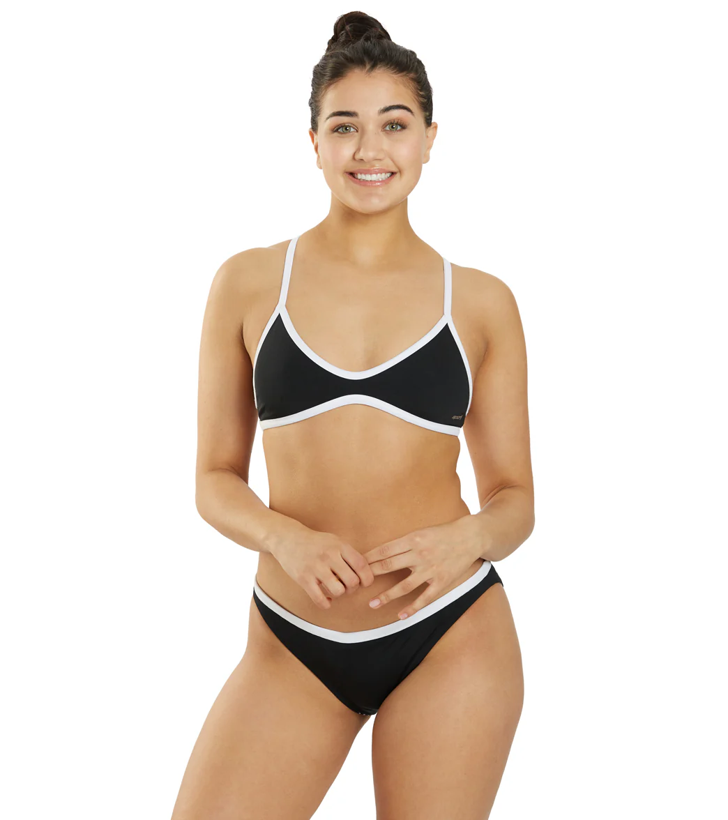 Sporti x Emma Weyant Saint-Tropez Pearl Alana Reversible Bikini Top - Image 11