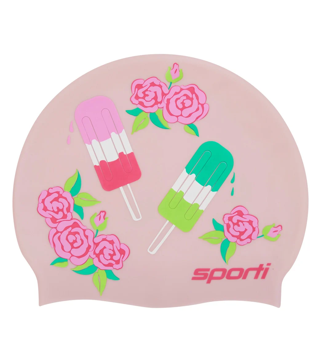 Sporti x Emma Weyant Summer Treats Silicone Swim Cap - Image 2
