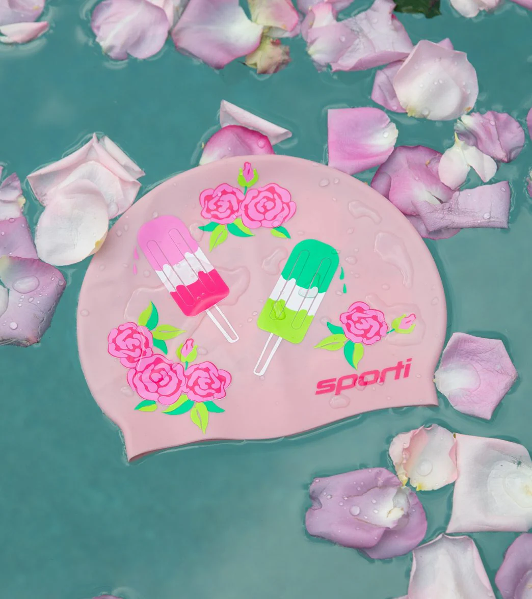 Sporti x Emma Weyant Summer Treats Silicone Swim Cap - Image 7