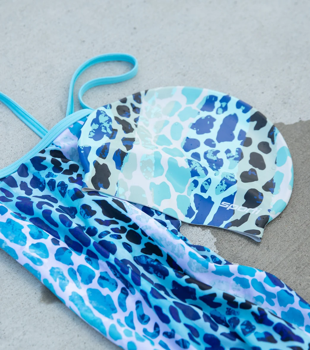 Sporti x Gretchen Walsh CATalonia Silicone Swim Cap - Image 5