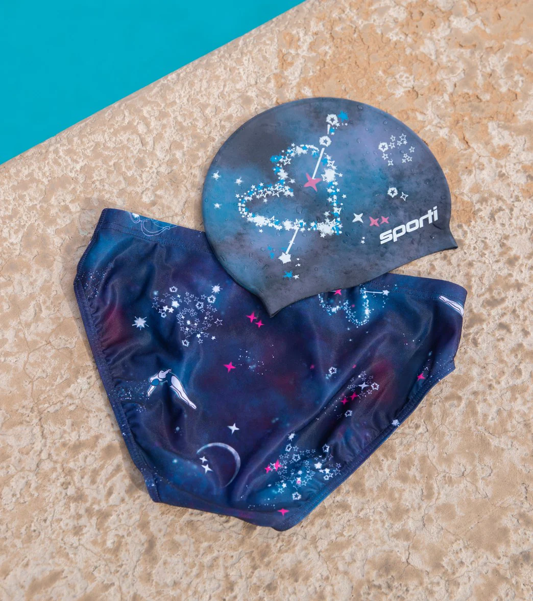 Sporti x Gretchen Walsh Desert Nights Silicone Swim Cap - Image 2