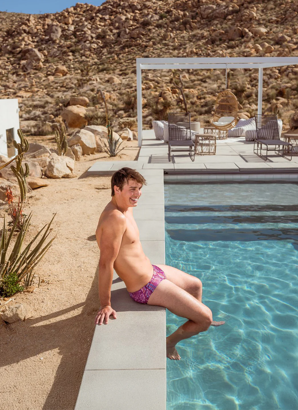 Sporti x Gretchen Walsh Desert Python Brief Swimsuit (26-40) - Image 2