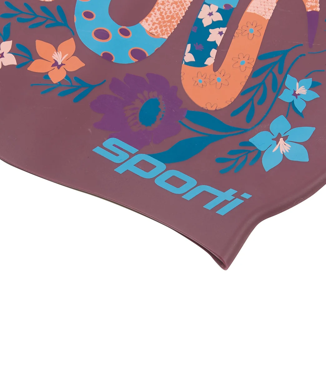 Sporti x Gretchen Walsh Desert Python Silicone Swim Cap - Image 6