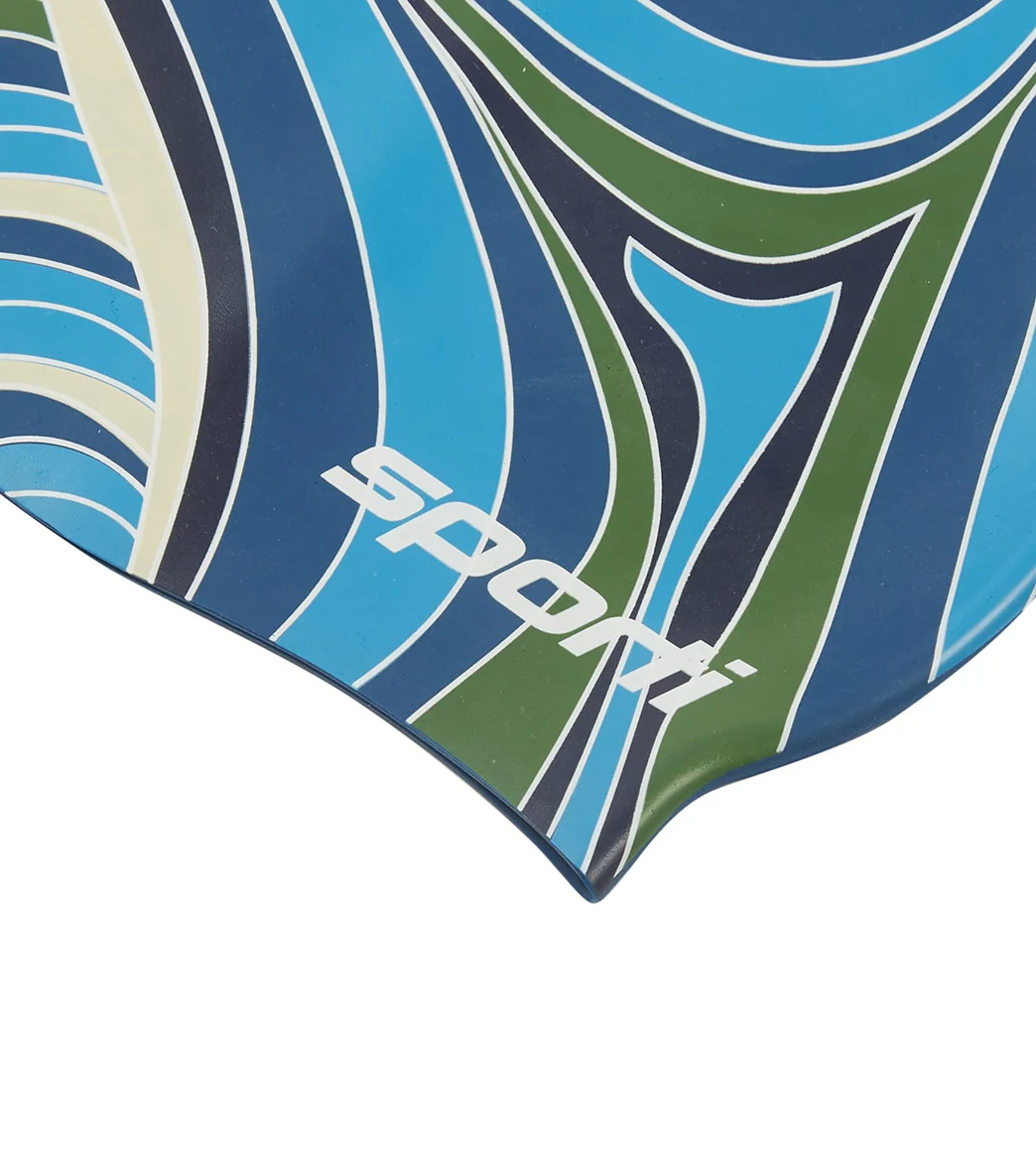 Sporti x Gretchen Walsh Oasis Silicone Swim Cap - Image 6