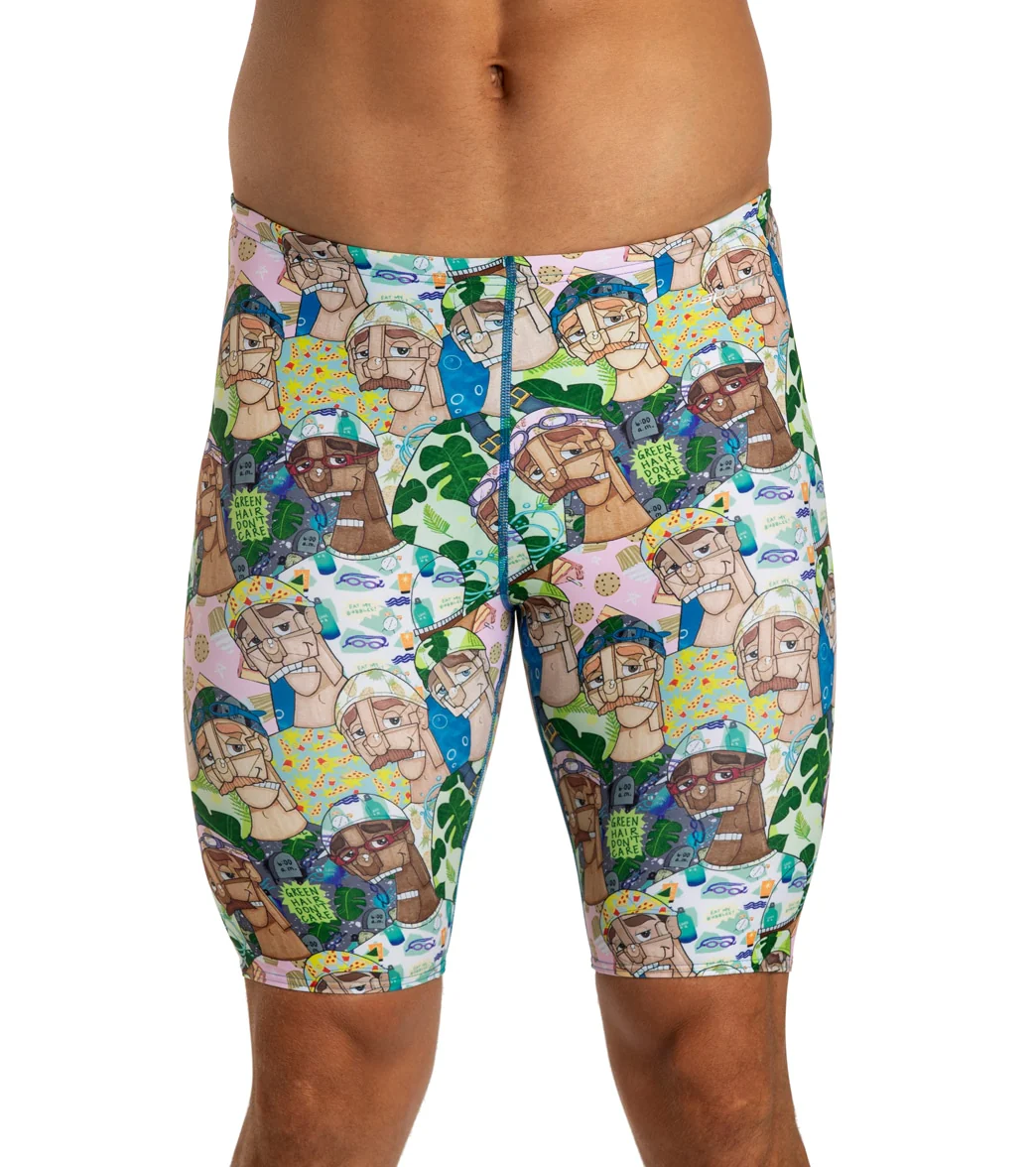 Sporti x Mat Chavez Limited Edition Chlorine Machines Jammer Swimsuit - Image 6
