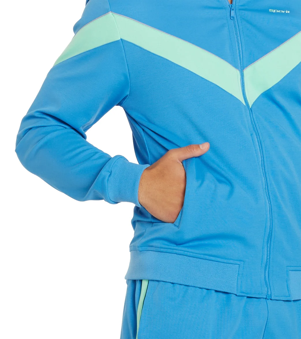 Sporti x Shaine Casas Electric Sapphire Team Tracksuit Zip-Up Jacket - Image 10