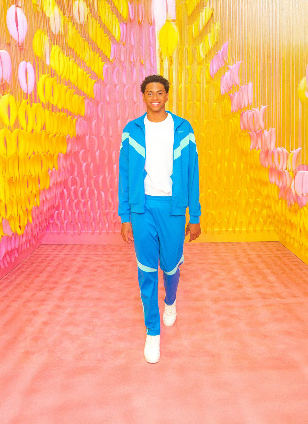 Sporti x Shaine Casas Electric Sapphire Team Tracksuit Zip-Up Jacket - Image 4