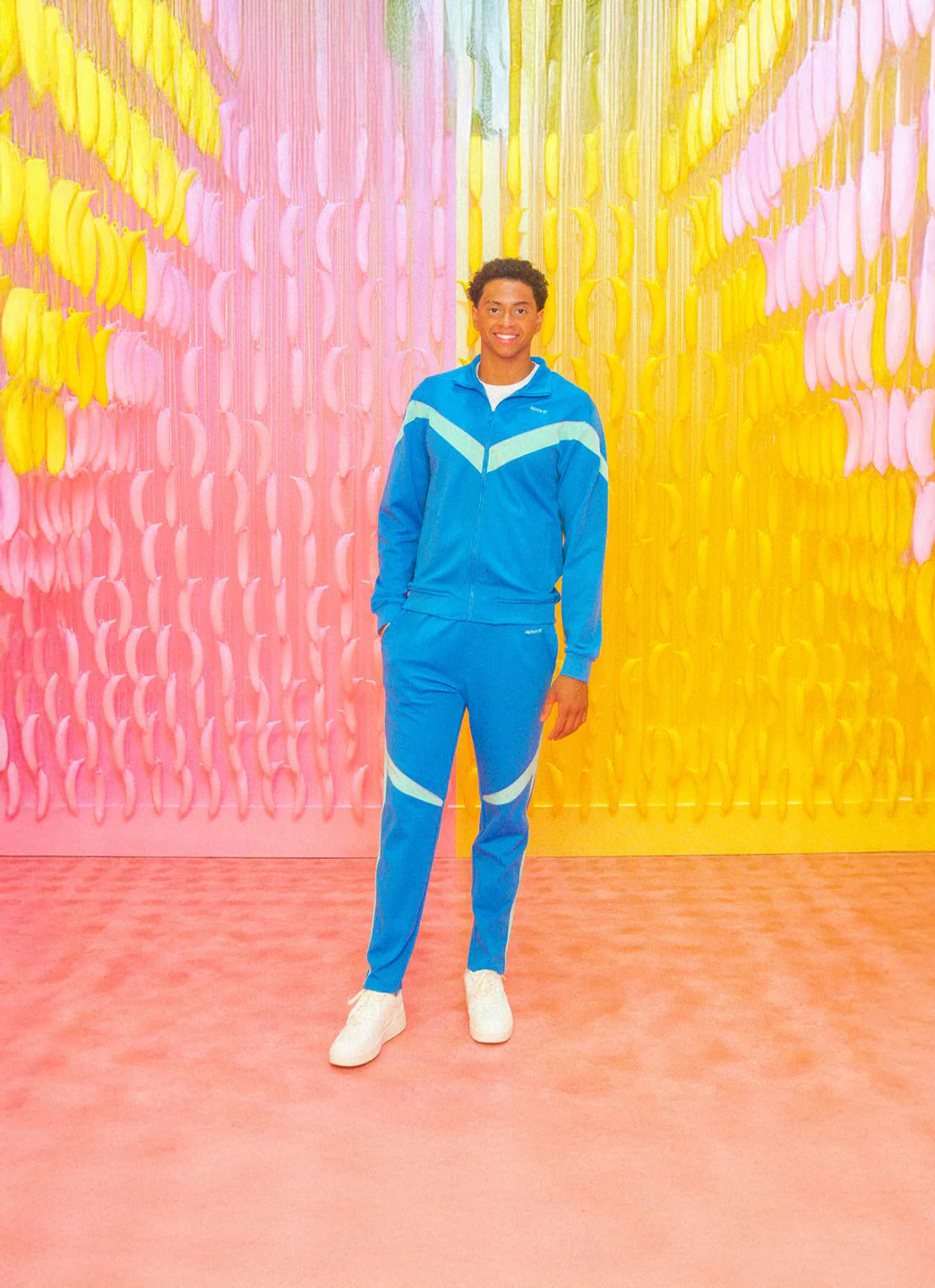 Sporti x Shaine Casas Electric Sapphire Team Tracksuit Zip-Up Jacket - Image 5