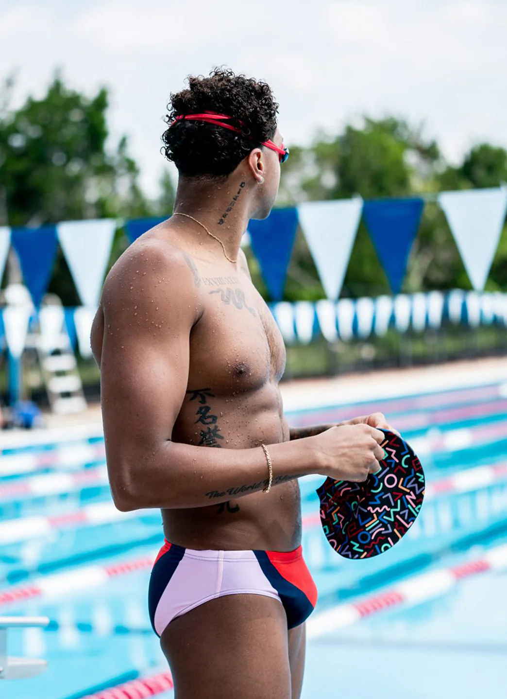 Sporti x Shaine Casas New Wave Brief Swimsuit (26-40) - Image 2