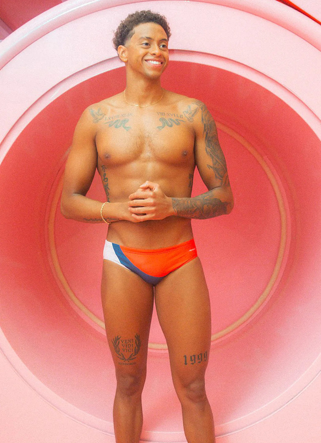 Sporti x Shaine Casas New Wave Brief Swimsuit (26-40) - Image 3