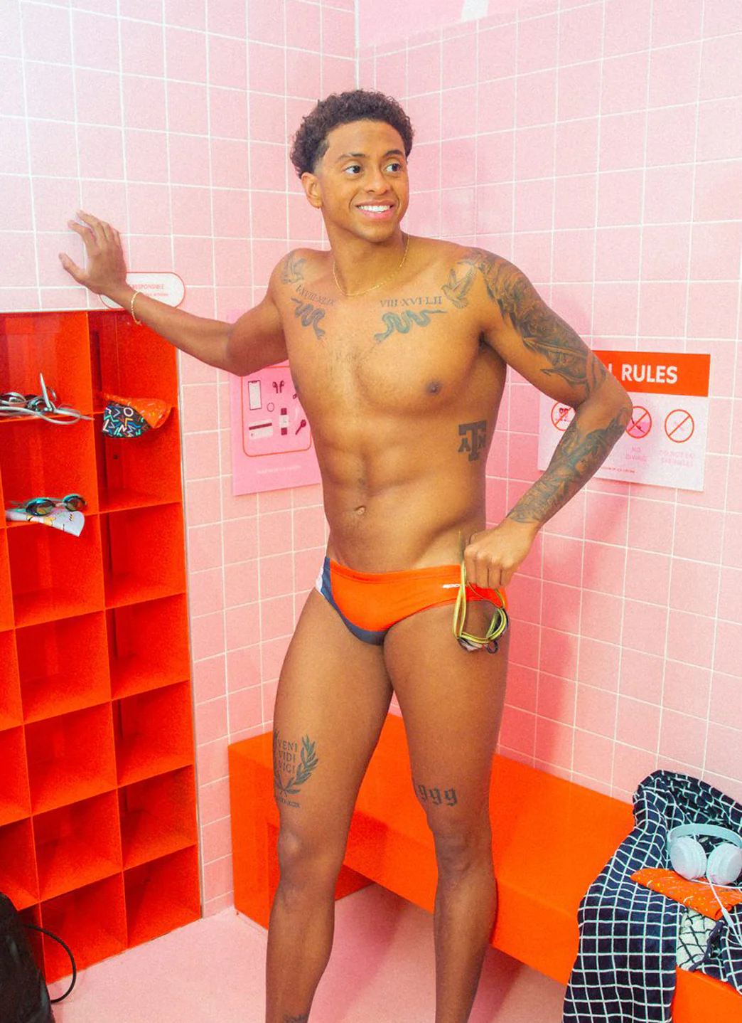 Sporti x Shaine Casas New Wave Brief Swimsuit (26-40) - Image 4