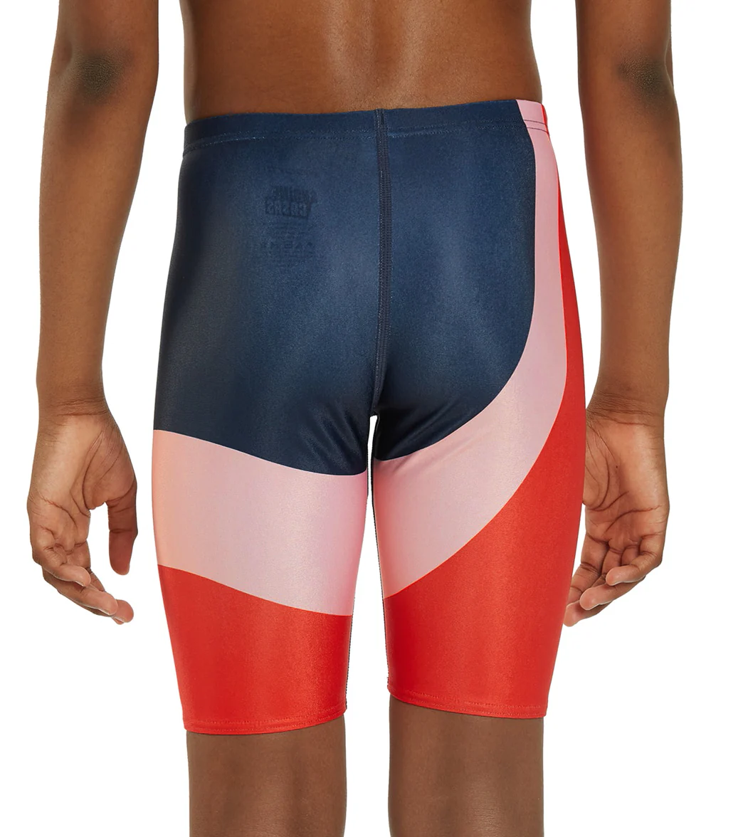 Sporti x Shaine Casas New Wave Jammer Swimsuit Youth (22-28) - Image 8