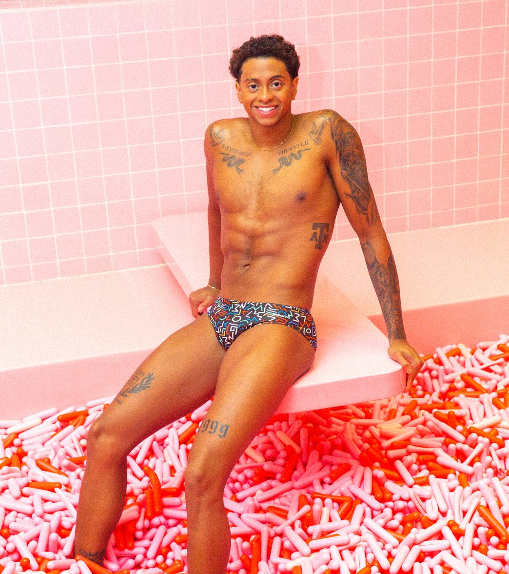 Sporti x Shaine Casas Space Jam Brief Swimsuit (26-40) - Image 14