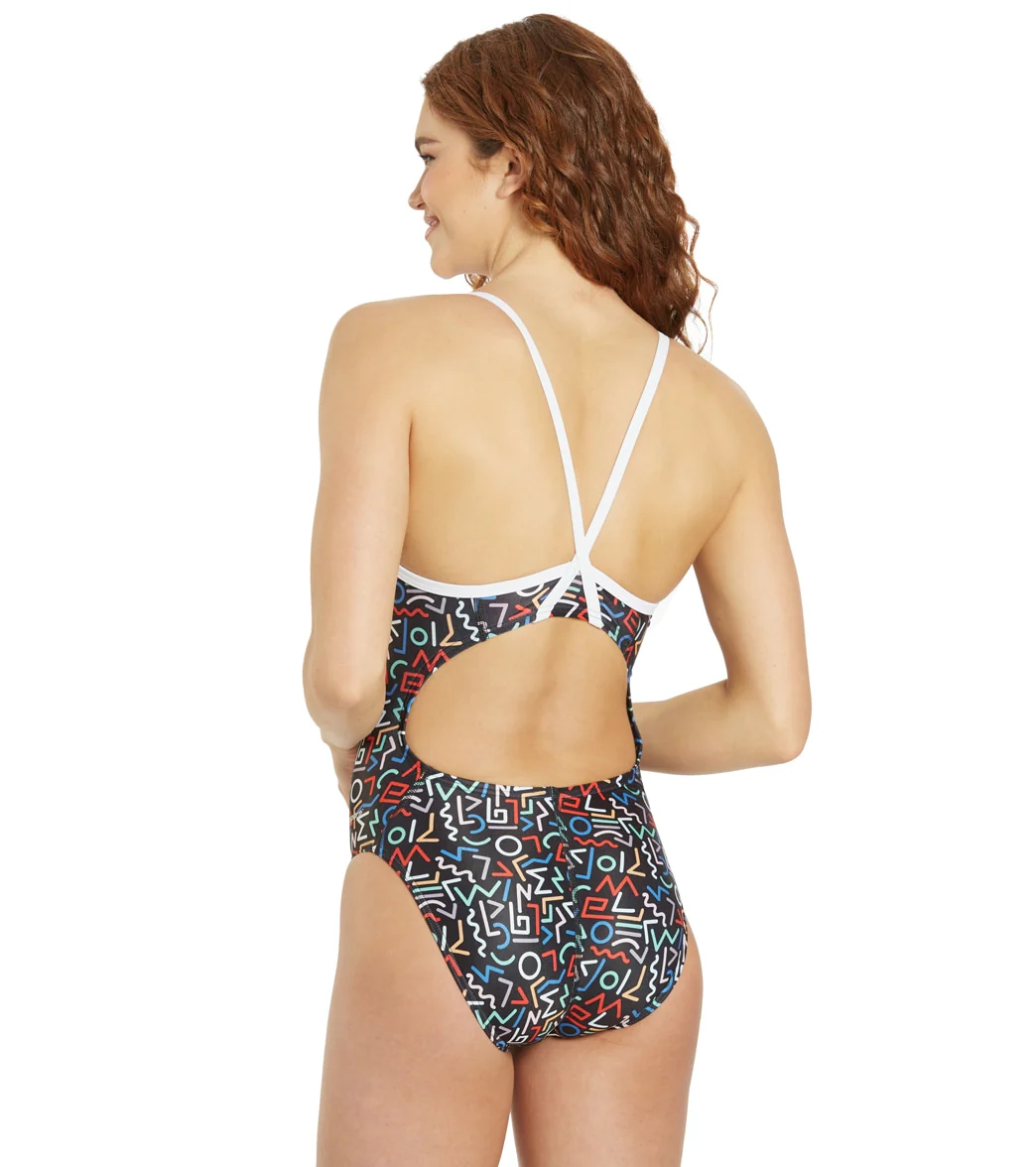 Sporti x Shaine Casas Space Jam Thin Strap One Piece Swimsuit (26-40) - Image 10