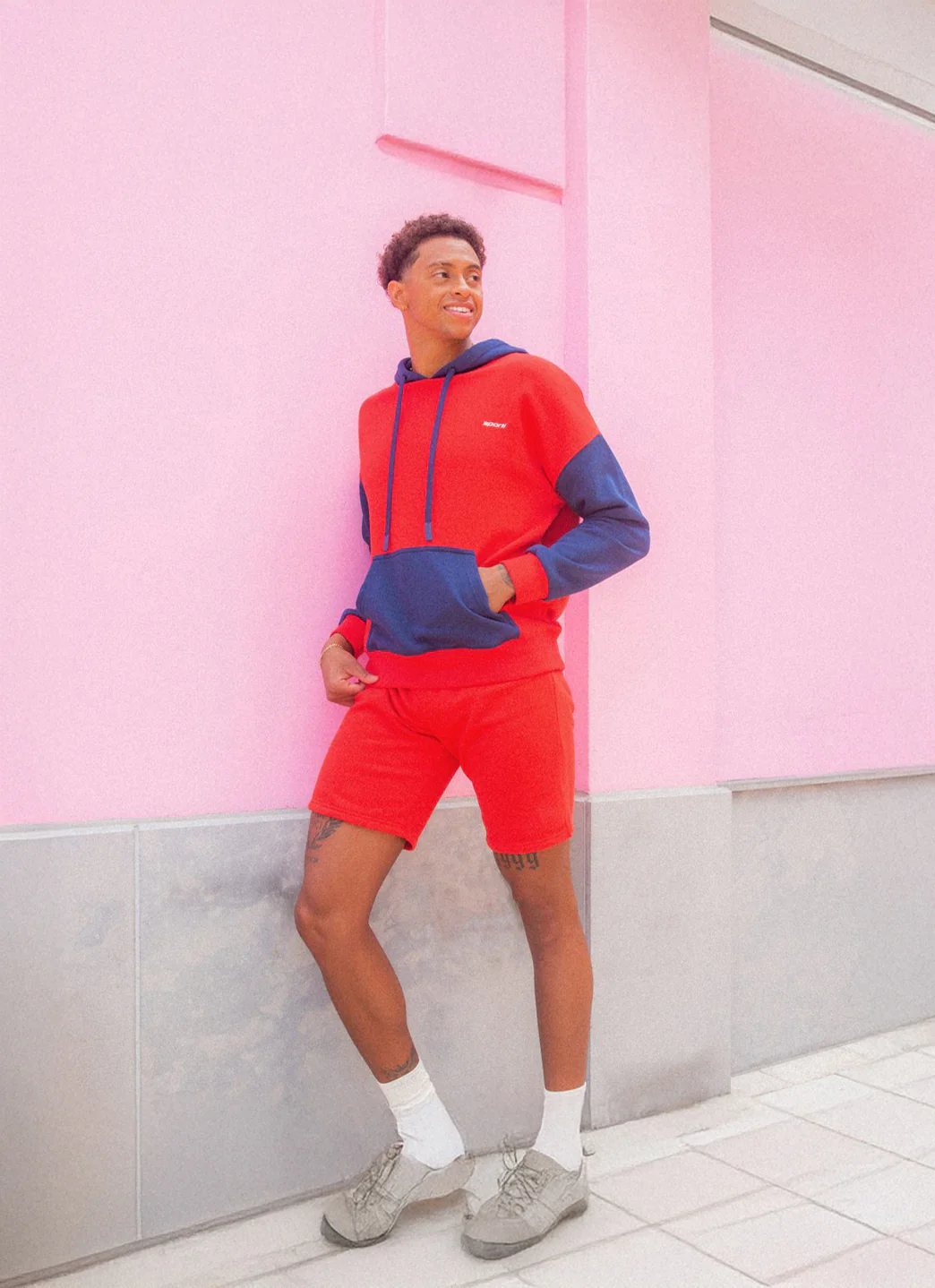 Sporti x Shaine Casas Unisex Cherry Blast Sweat Short - Image 3