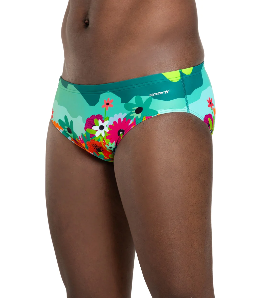 Sporti x She Is This Limited Edition Mountain Flower Brief Swimsuit - Image 9