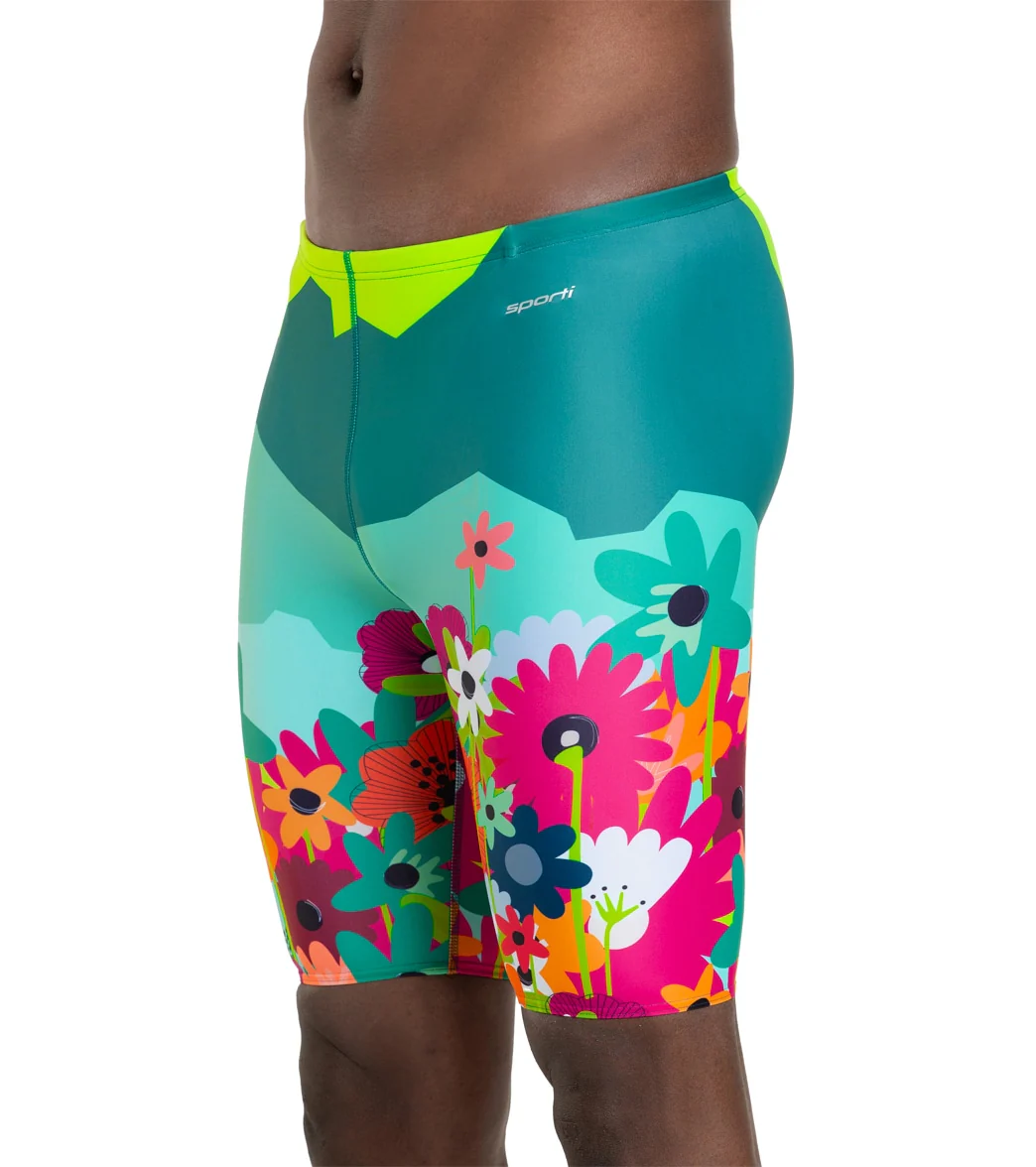 Sporti x She Is This Limited Edition Mountain Flower Jammer Swimsuit - Image 10