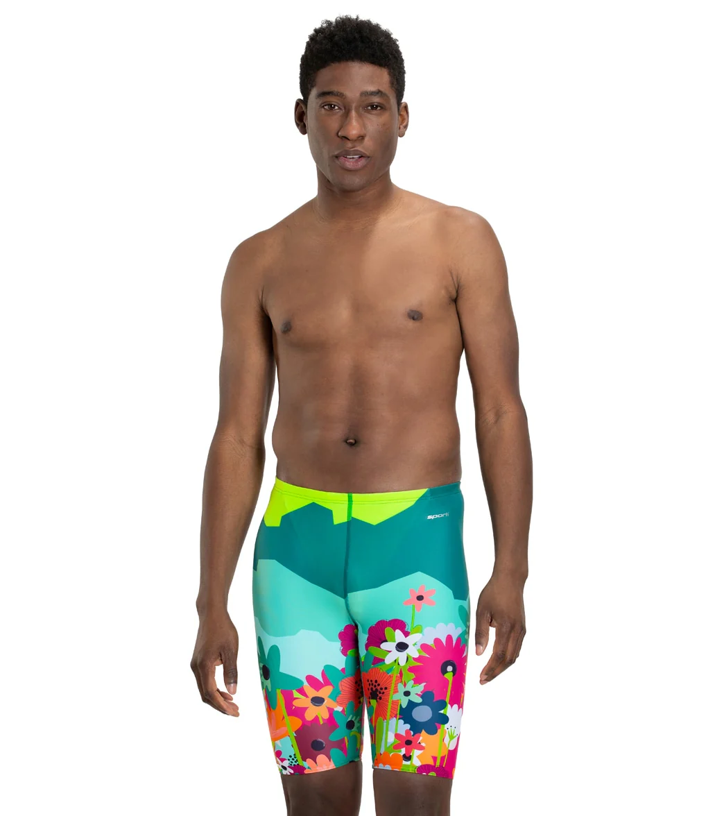 Sporti x She Is This Limited Edition Mountain Flower Jammer Swimsuit - Image 3