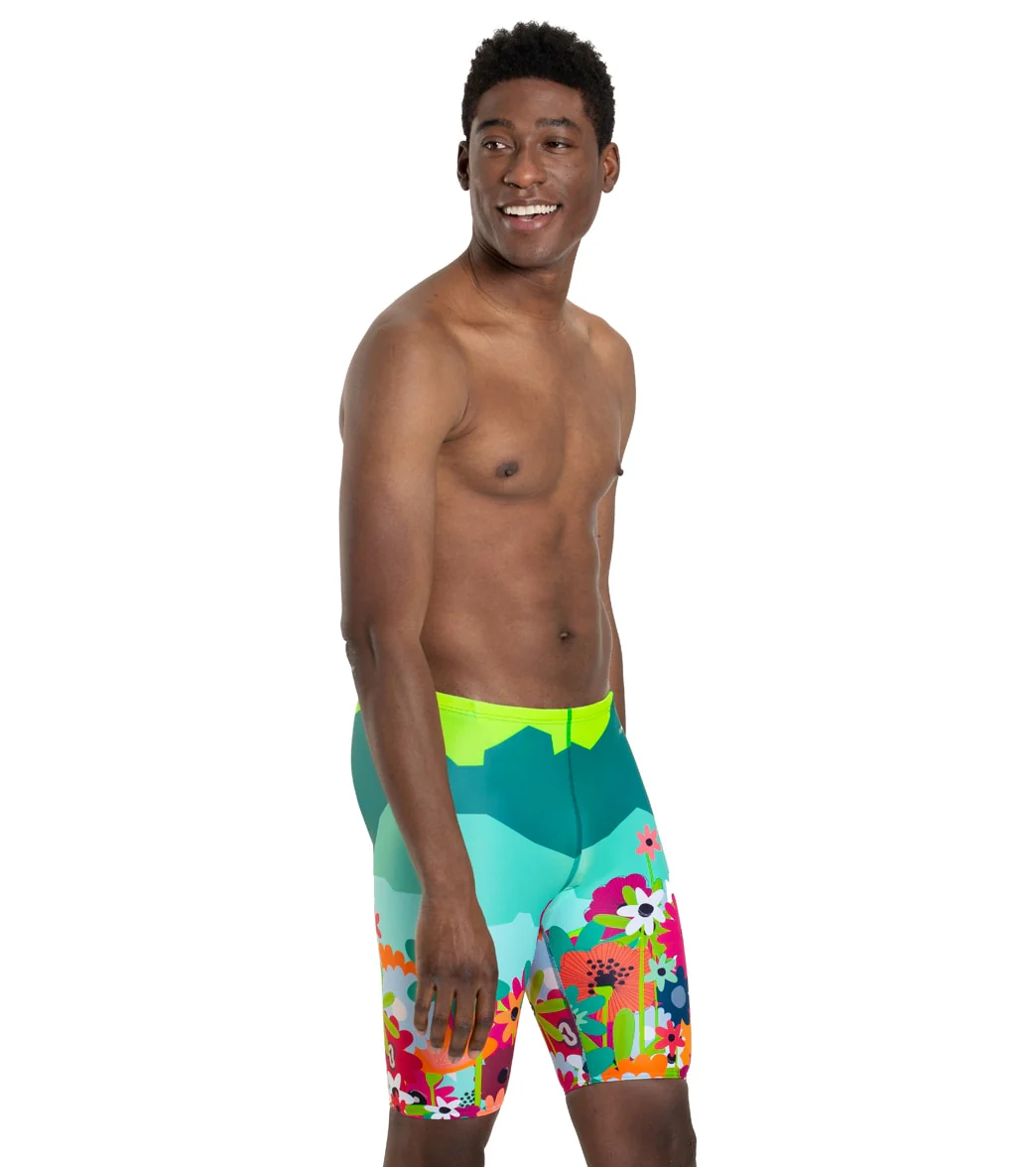 Sporti x She Is This Limited Edition Mountain Flower Jammer Swimsuit - Image 4