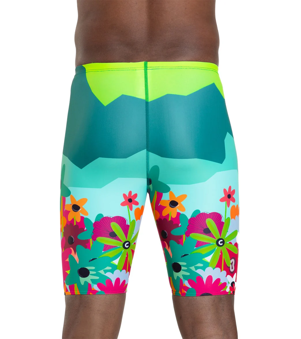 Sporti x She Is This Limited Edition Mountain Flower Jammer Swimsuit - Image 9