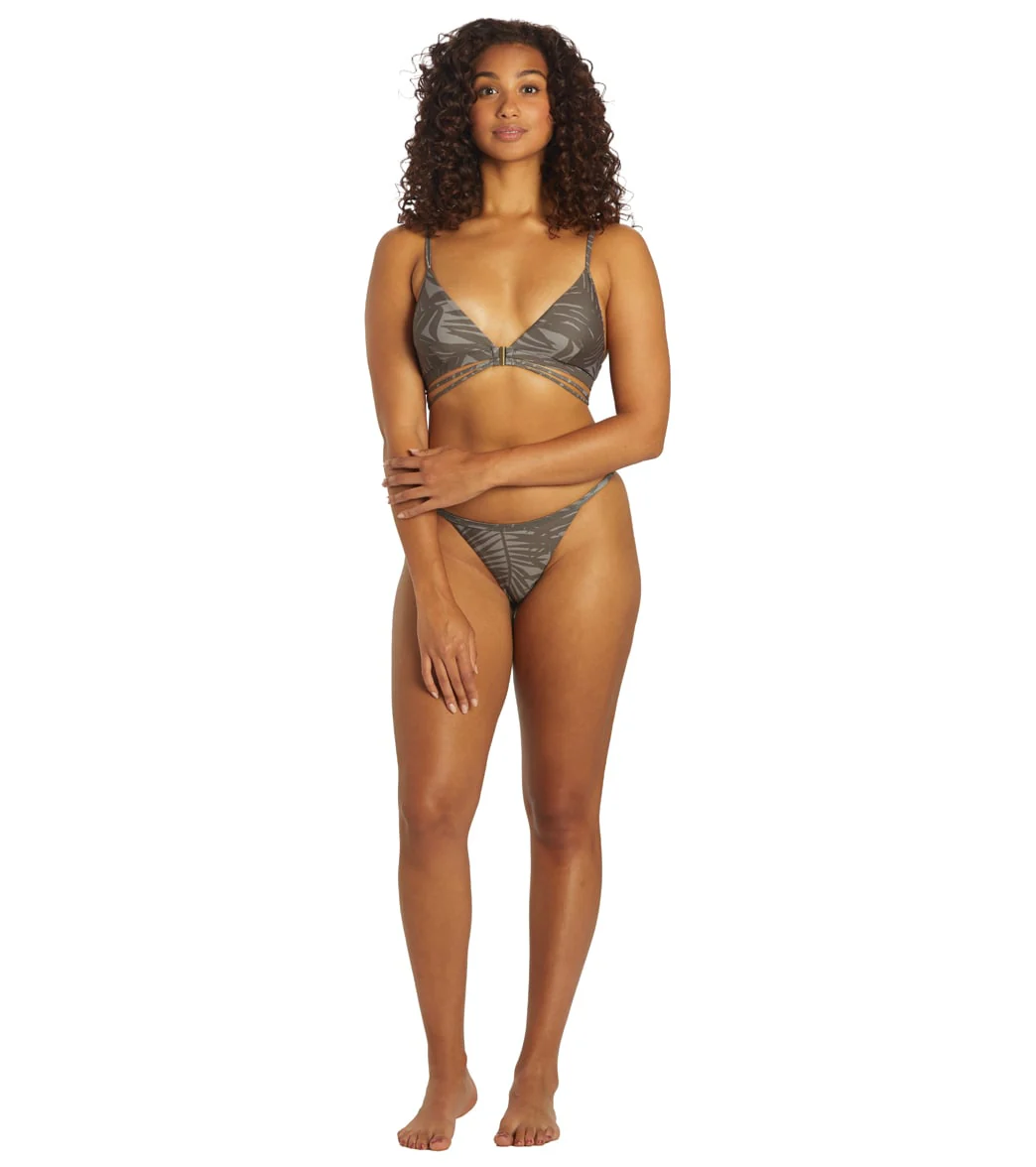 Sporti x Stef Corgel Daydream Palm Shadow Strappy Triangle Bikini Top - Image 6