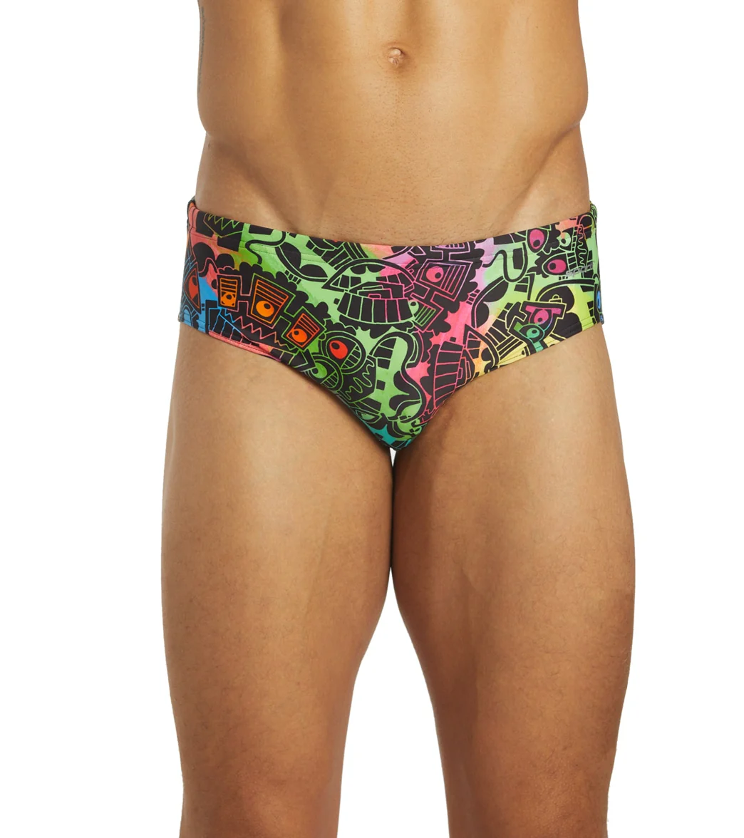 Sporti x Tyler Wallach Limited Edition Rainbow Rave Brief Swimsuit - Image 8