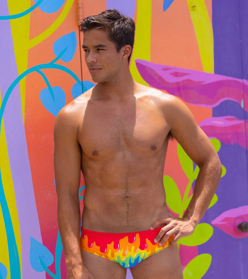 Sporti x Tyler Wallach Limited Edition Studio Drip Brief Swimsuit - Image 16