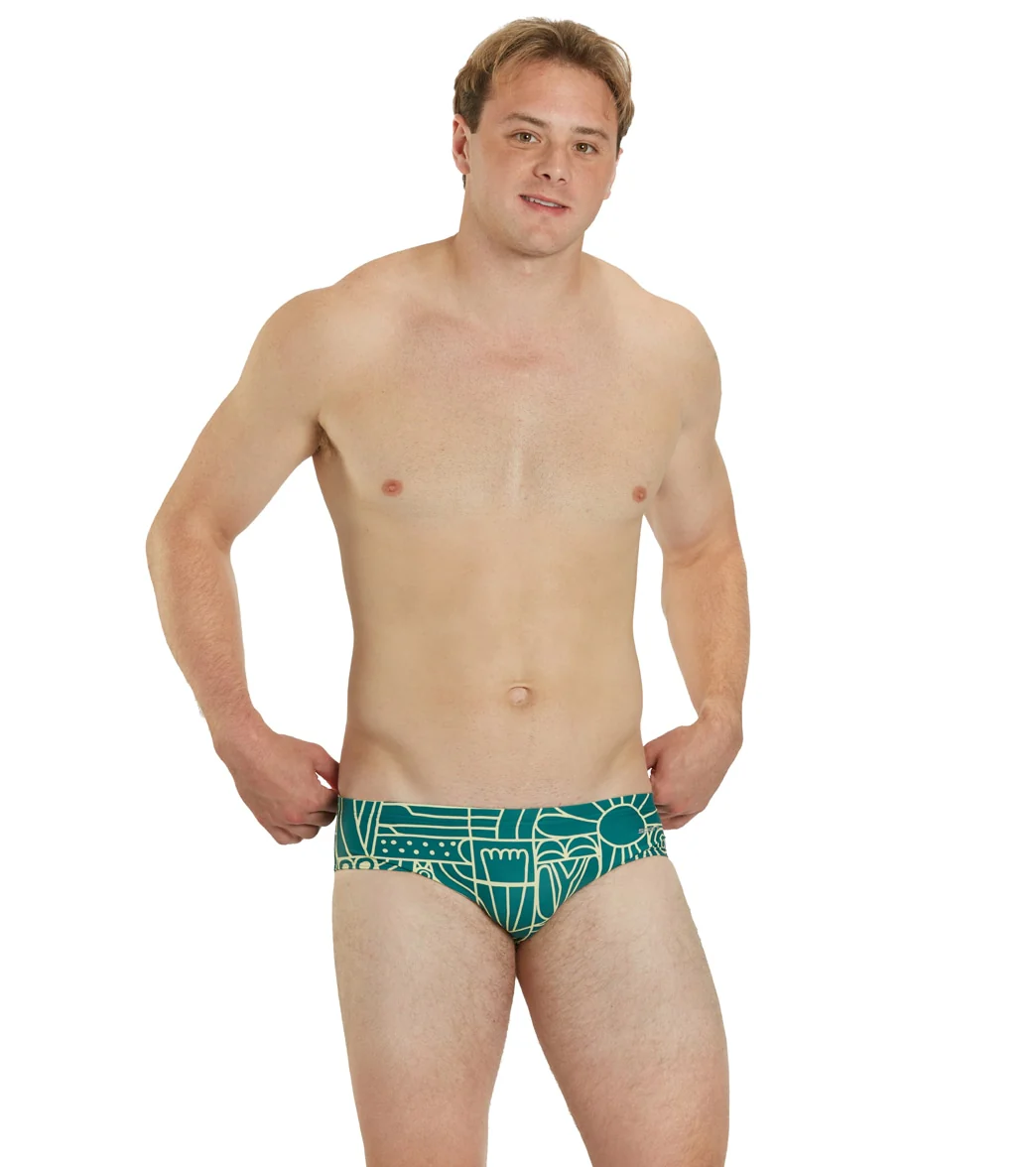 Sporti x Wyatt Hersey Limited Edition Bloom Brief Swimsuit (26-40) - Image 5