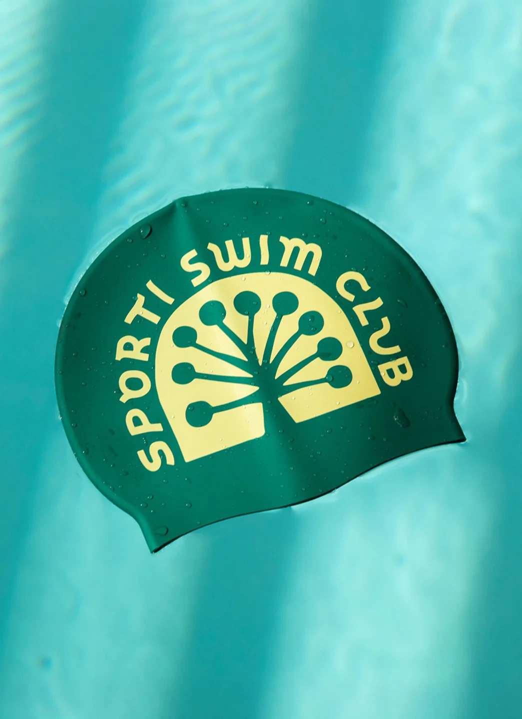 Sporti x Wyatt Hersey Limited Edition Bloom Silicone Swim Cap - Image 2