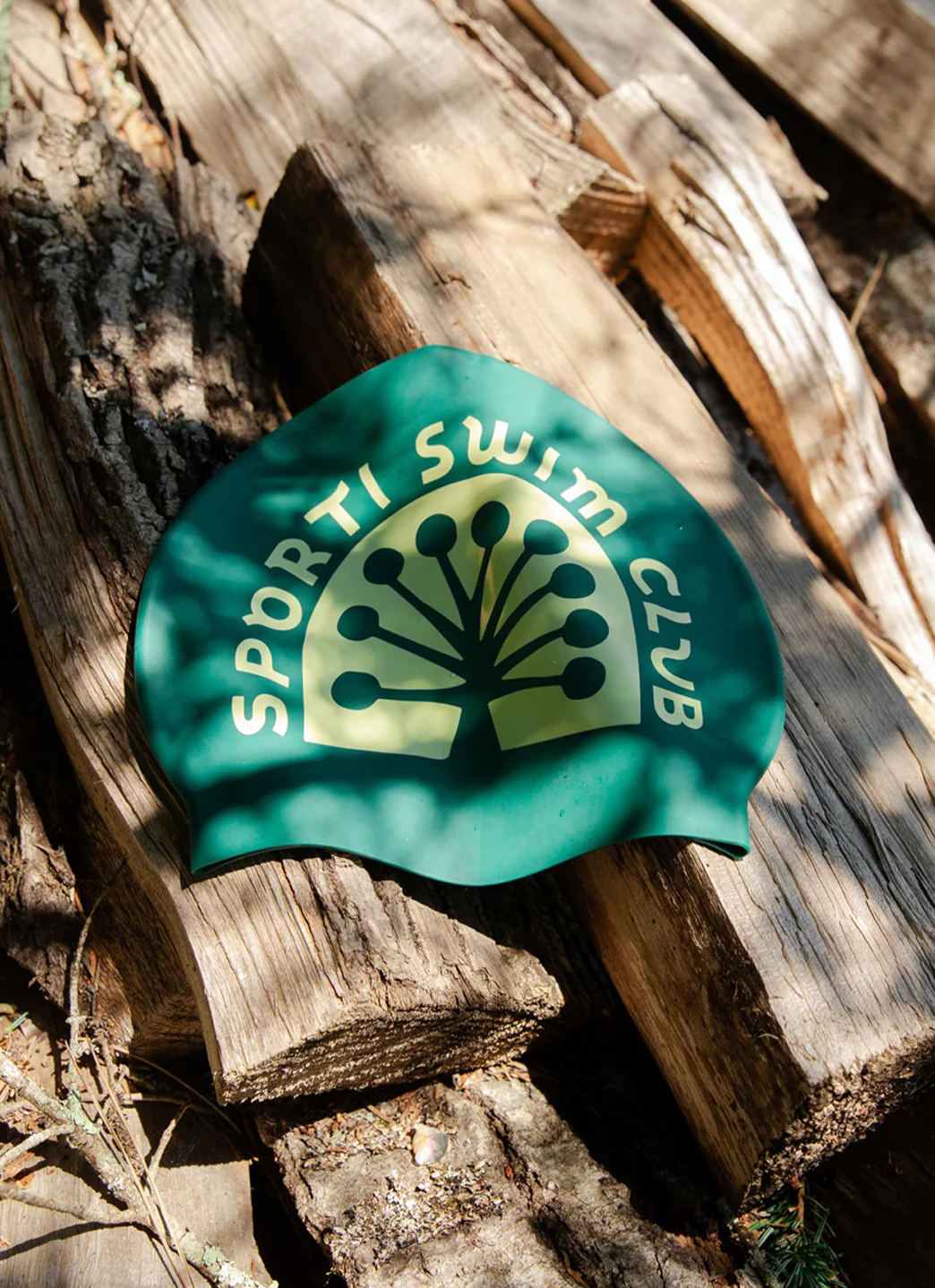 Sporti x Wyatt Hersey Limited Edition Bloom Silicone Swim Cap - Image 3