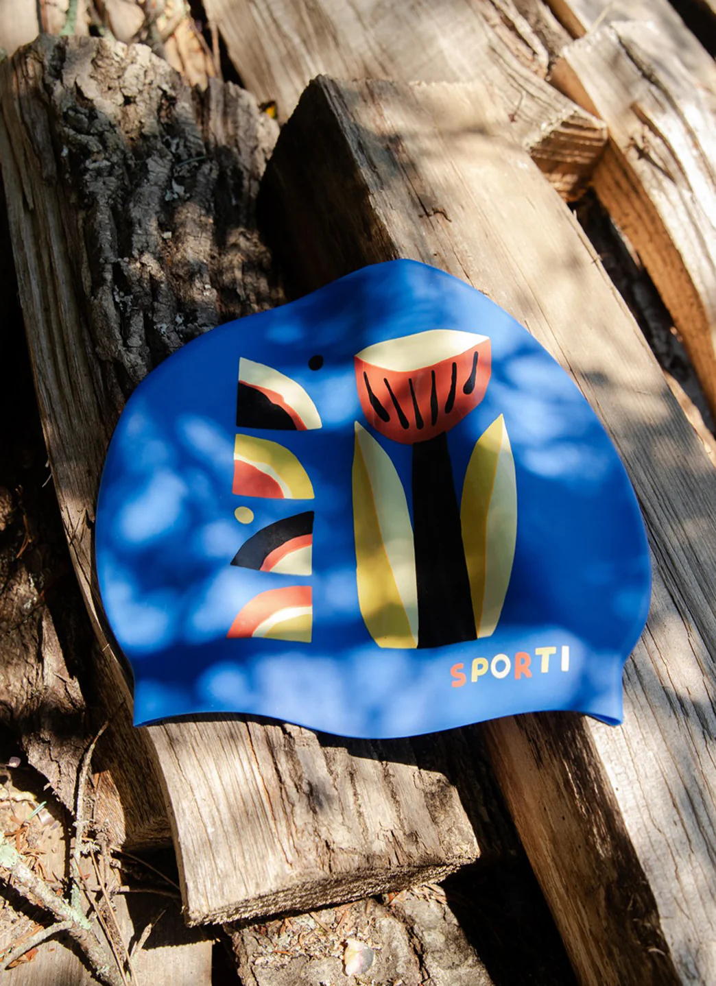 Sporti x Wyatt Hersey Limited Edition Equinox Silicone Swim Cap - Image 3
