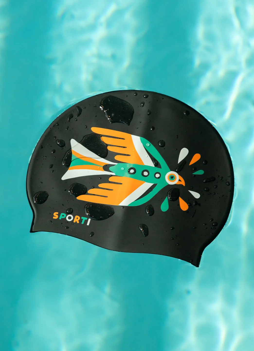 Sporti x Wyatt Hersey Limited Edition Passage Silicone Swim Cap - Image 11