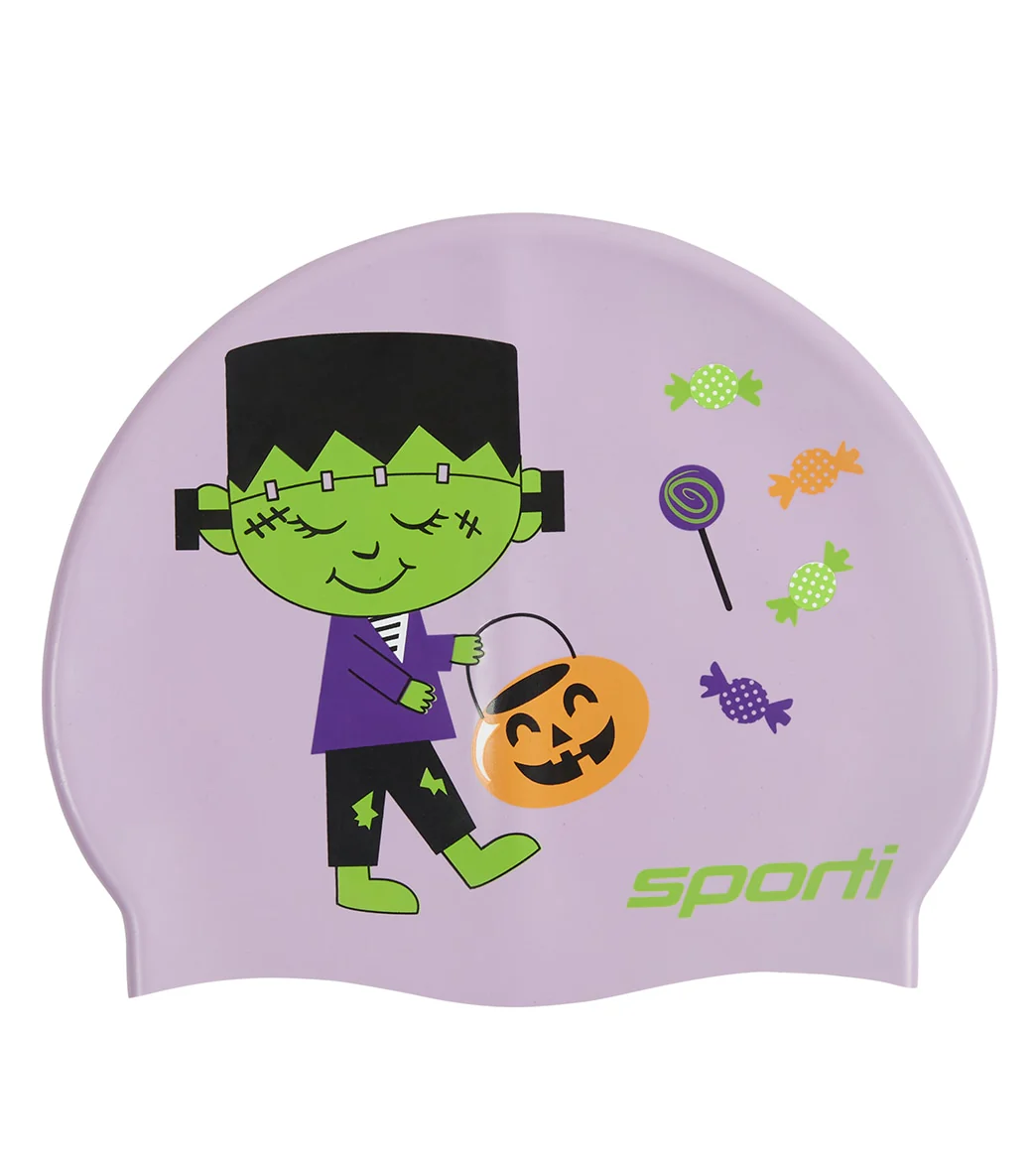 Sporti Young Frankenstein Silicone Swim Cap Jr. - Image 4
