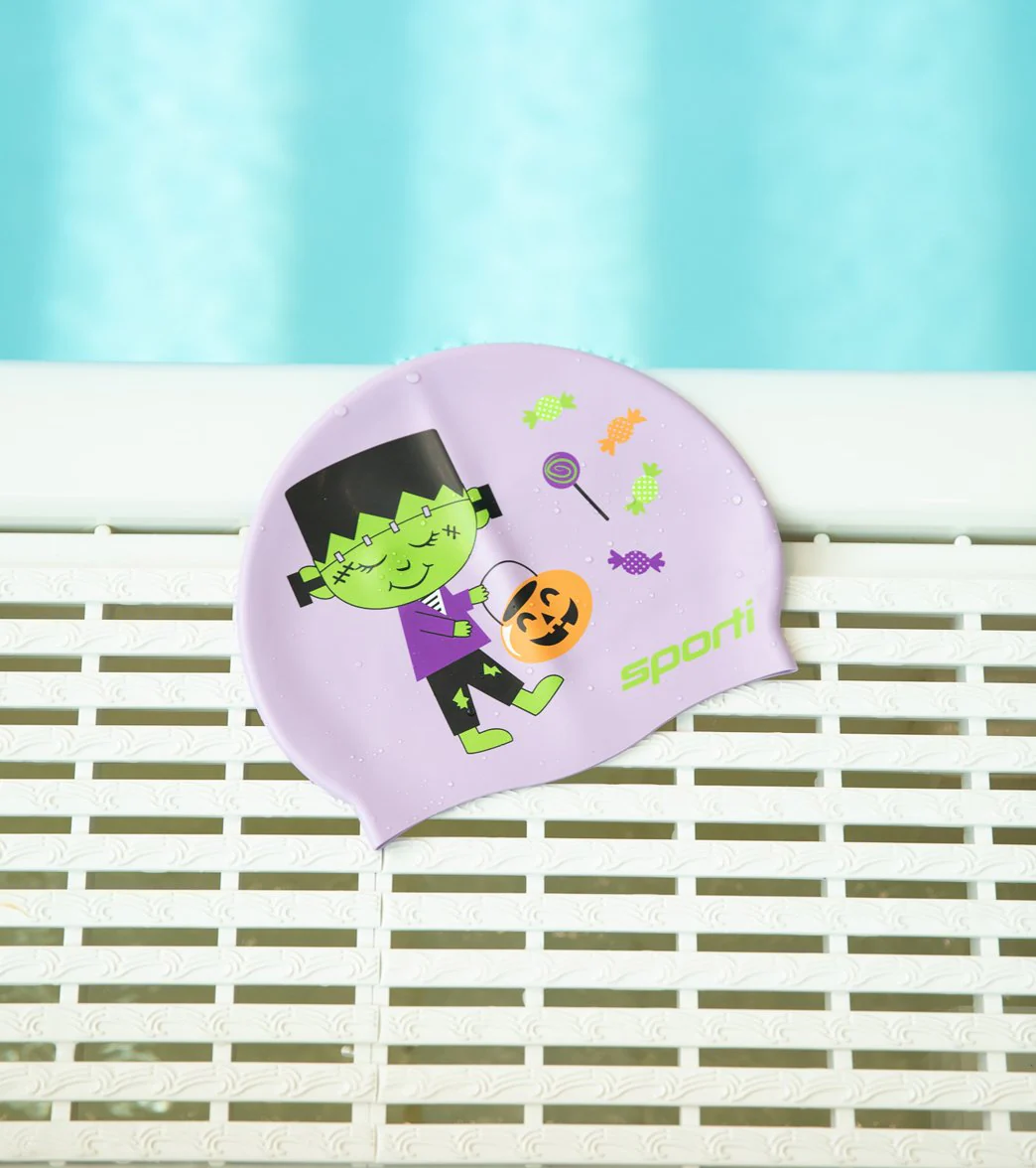Sporti Young Frankenstein Silicone Swim Cap Jr. - Image 9