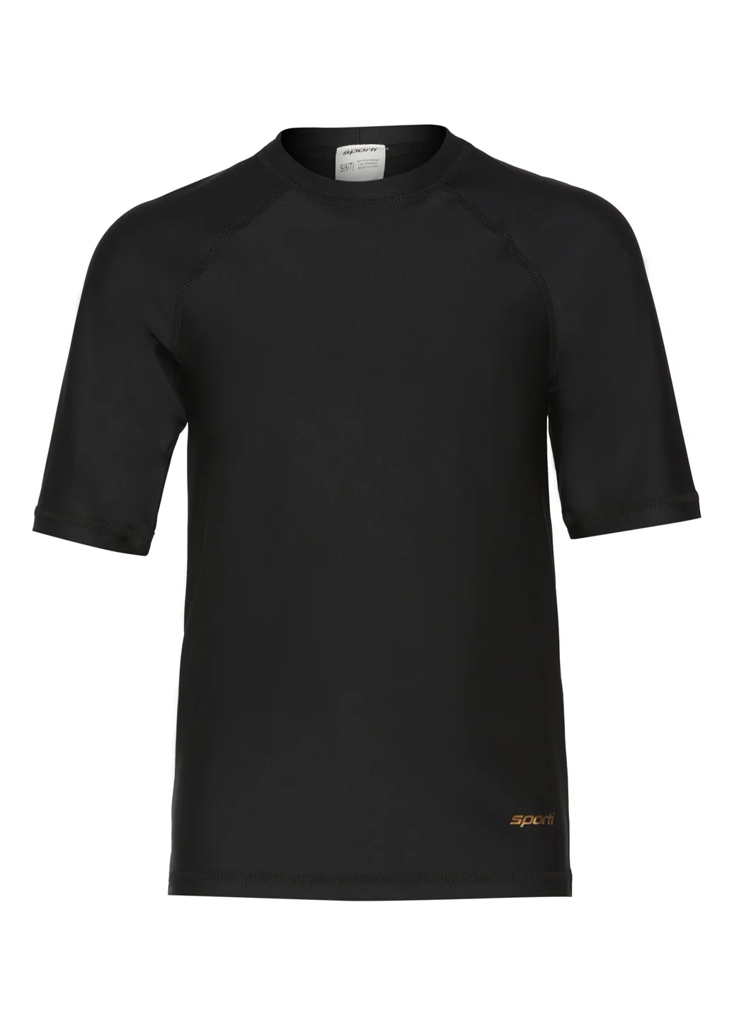 Sporti Youth Unisex S/S UPF 50+ Hybrid Comfort fit Rash Guard - Image 11