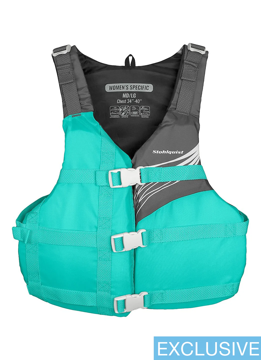 Stohlquist Women's Fit Brook USCG PFD - Image 3