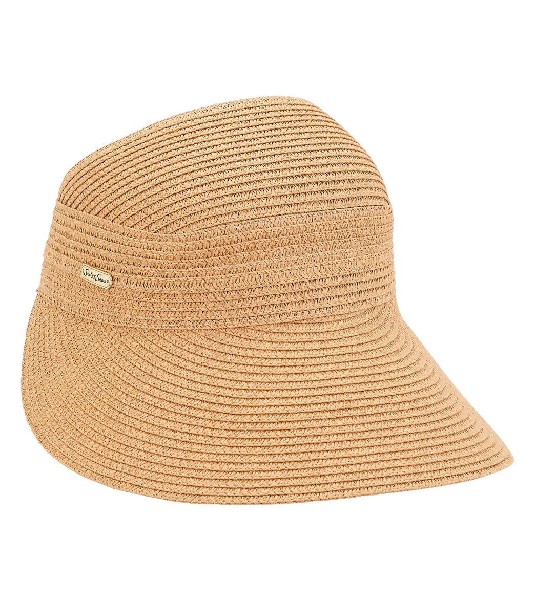 Sun N Sand Paperbraid High front Visor w/ Adjustable back - Image 4